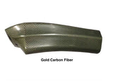 Gold Carbon Fiber K153 Motorcycle Exhaust (400-1200cc) from KingsMotorcycleFairings.com 