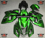 ) Green, Black, White Fairings at KingsMotorcycleFairings.com 