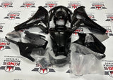 HONDA CBR1000RR (2008-2011) BLACK, CHOME FAIRINGS at KingsMotorcycleFairings.com