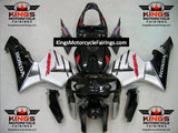 HONDA CBR600RR Fairings (2005-2006) Black, Silver, Red at KingsMotorcycleFairings.com