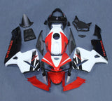 HONDA CBR 600 Fairings (2005-2006) Black, White, Red at KingsMotorcycleFairings.com