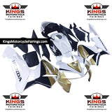 HONDA CBR 600 Fairings (2005-2006) Gold, White, Black at KingsMotorcycleFairings.com