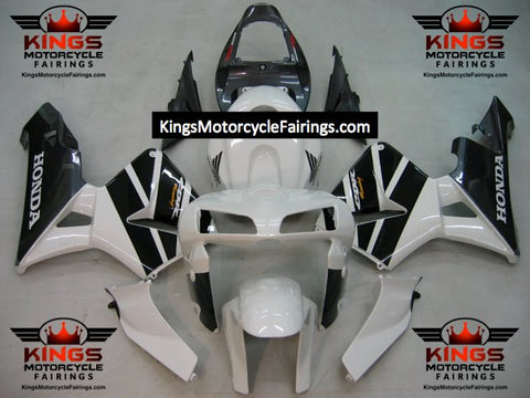 HONDA CBR600RR Fairings (2005-2006) White, Black, Dark Gray at KingsMotorcycleFairings.com