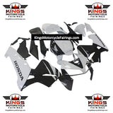 HONDA CBR600RR Fairings (2005-2006) White, Black at KingsMotorcycleFairings.com