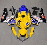 HONDA CBR 600 Fairings (2005-2006) Yellow, Blue Nastro at KingsMotorcycleFairings.com