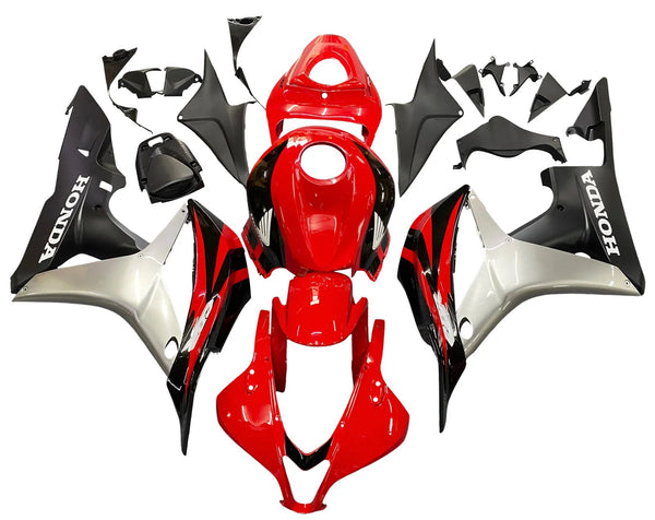 HONDA CBR 600 Fairings (2007-2008) Red, Silver, Black, White at KingsMotorcycleFairings.com