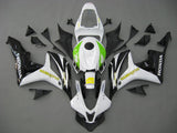 HONDA CBR600RR Fairings (2007-2008) White, Black, Green, Yellow Hannspree at KingsMotorcycleFairings.com