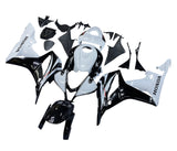 HONDA CBR 600 Fairings (2007-2008) White, Black at KingsMotorcycleFairings.com