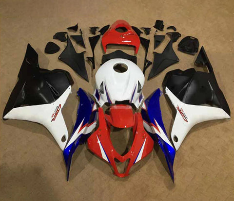 HONDA CBR600RR Fairings (2009-2012) Red, White, Blue, Matte Black at KingsMotorcycleFairings.com