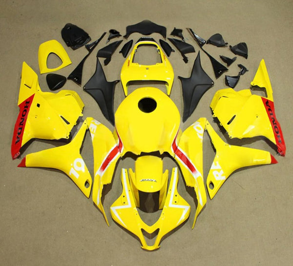 HONDA CBR 600RR Fairings (2009-2012) Yellow, Red, White, Repsol at KingsMotorcycleFairings.com