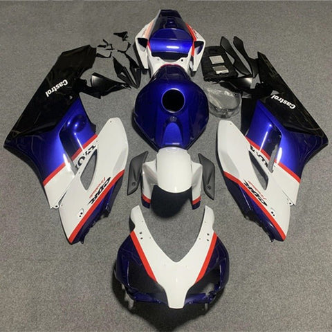 Honda CBR1000RR Fairings (2004-2005) Blue, White, Red Stripes at KingsMotorcycleFairings.com