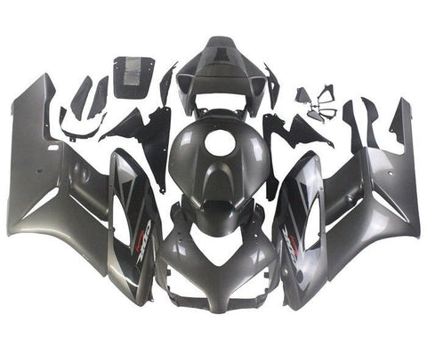 Honda CBR1000RR Fairings (2004-2005) Gray, Black at KingsMotorcycleFairings.com