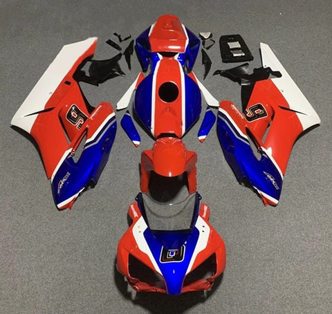 Honda CBR1000RR Fairings (2004-2005) Red, Blue, White #6 at KingsMotorcycleFairings.com