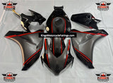 Honda CBR 1000 Fairings (2008-2011) Black, Gray, Red at KingsMotorcycleFairings.com