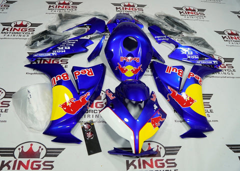 Honda CBR1000RR (2012-2016) Blue, Yellow, Red & White RedBull Fairings at KingsMotorcycleFairings.com