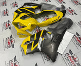 Honda CBR600F4i (2004-2007) Yellow & Silver Fairings at KingsMotorcycleFairings.com