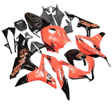 Honda CBR 600 Fairings (2007-2008) Orange, Black Repsol at KingsMotorcycleFairings.com