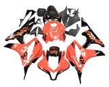 Honda CBR600RR Fairings (2007-2008) Orange, Black Repsol at KingsMotorcycleFairings.com