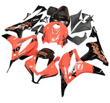 Honda CBR600 Fairings (2007-2008) Orange, Black Repsol at KingsMotorcycleFairings.com