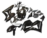 Honda CBR 600RR Fairings (2013-2023) Black, White at KingsMotorcycleFairings.com