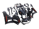 Honda CBR600RR Fairings (2013-2023) Matte Black and Red at KingsMotorcycleFairings.com