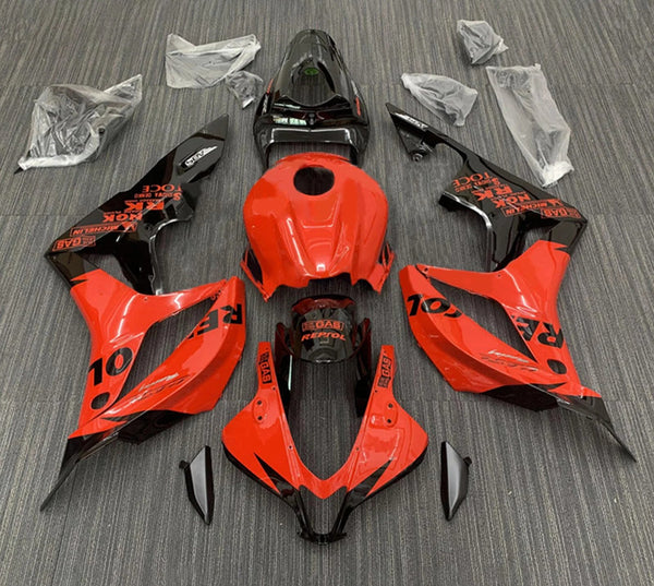 Honda CBR600RR Fairings (2007-2008) Red, Black Repsol at KingsMotorcycleFairings.com