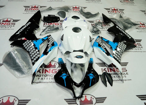 Honda CBR600RR Fairings (2007-2008) White, Black, Blue Limited Edition at KingsMotorcycleFairings.com