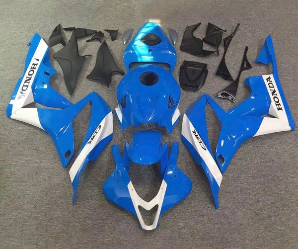 Honda CBR 600RR Fairings (2009-2012) Blue, White, Black at KingsMotorcycleFairings.com