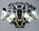 Honda CBR 600RR Fairings (2013-2023) Black, Gold, White Repsol at KingsMotorcycleFairings.com