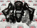 Honda CBR 600RR Fairings (2013-2023) Black, Silver at KingsMotorcycleFairings.com