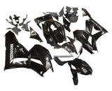 Honda CBR 600 Fairings (2013-2023) Black, White at KingsMotorcycleFairings.com