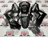 Honda CBR 600RR Fairings (2013-2023) Matte Black, White Repsol at KingsMotorcycleFairings.com