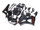 Honda CBR 600 Fairings (2013-2023) Matte Black and Red at KingsMotorcycleFairings.com