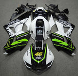 Honda CBR 600RR Fairings (2013-2023) White, Black, Green Monster at KingsMotorcycleFairings.com