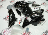 Honda CBR600RR (2003-2004) Black & White West Mobile Fairings at KingsMotorcycleFairings.com.