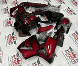 Honda CBR600RR (2005-2006) Candy Apple Red & Black Fairings at KingsMotorcycleFairings.com