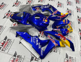 Honda CBR600RR (2007-2008) Blue, Red & Yellow RedBull Fairings at KingsMotorcycleFairings.com.