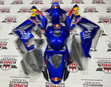 Honda CBR600RR (2007-2008) Blue, Red & Yellow RedBull Fairings at KingsMotorcycleFairings.com.