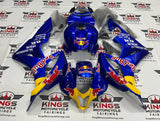 Honda CBR600RR (2007-2008) Blue, Red & Yellow RedBull Fairings at KingsMotorcycleFairings.com