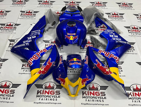 Honda CBR600RR (2007-2008) Blue, Red & Yellow RedBull Fairings at KingsMotorcycleFairings.com