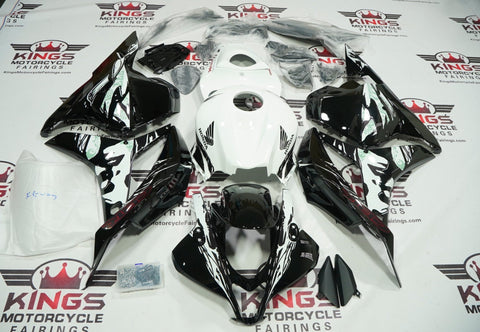 Honda CBR600RR (2009-2012) Black, White, Red Leyla Uitvoering Fairings at KingsMotorcycleFairings.com