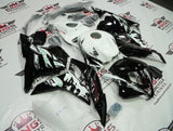 Honda CBR600RR (2009-2012) Black, White, Red Leyla Uitvoering Fairings at KingsMotorcycleFairings.com