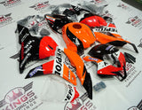 Honda CBR600RR (2009-2012) Orange, Black & Red Repsol Fairings at KingsMotorcycleFairings.com