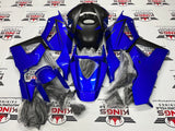 Honda CBR600RR (2013-2023) Blue & Matte Black Fairings at KingsMotorcycleFairings.com