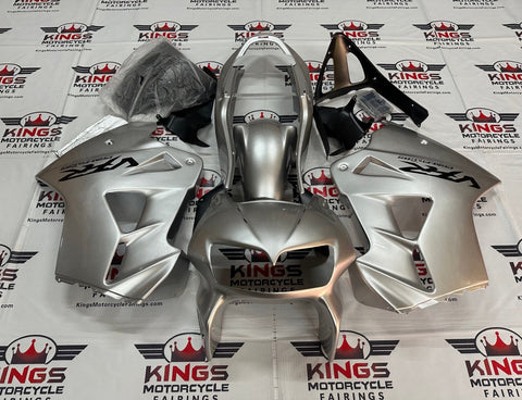 Honda VFR800 (1998-2001) Silver Fairings at KingsMotorcycleFairings.com