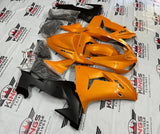 Kawasaki Ninja ZX-10R Fairings (2006-2007) Orange, Black at KingsMotorcycleFairings.com