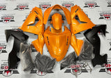 Kawasaki Ninja ZX-10R Fairings (2006-2007) Orange, Black at KingsMotorcycleFairings.com