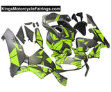 Honda CBR600RR (2003-2004) Matte Silver, Neon Yellow Fairings at KingsMotorcycleFairings.com