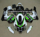 Honda CBR 600 Fairings (2003-2004) White, Black, Green Monster Energy at KingsMotorcycleFairings.com