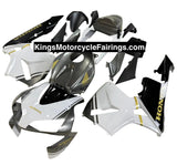 Honda CBR600RR (2003-2004) White, Silver, Gold, Black Fairings at KingsMotorcycleFairings.com